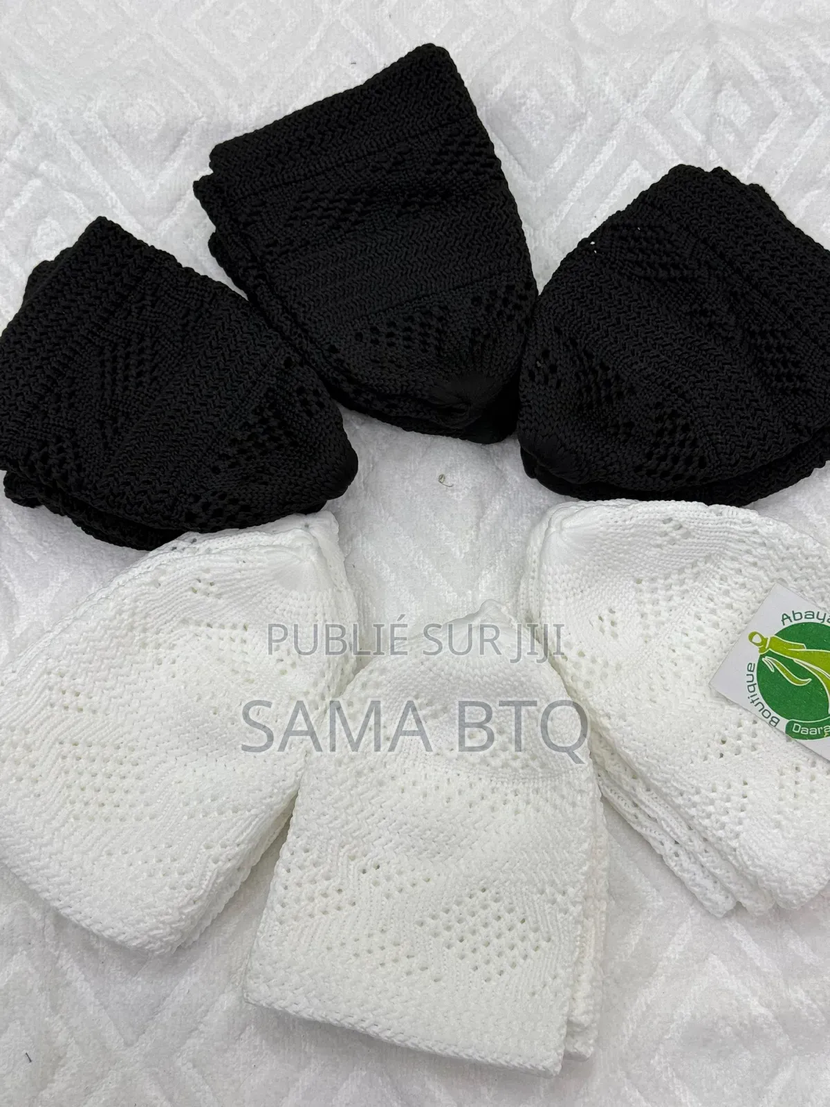 Bonnet Musulman Rayé (Kufi) –