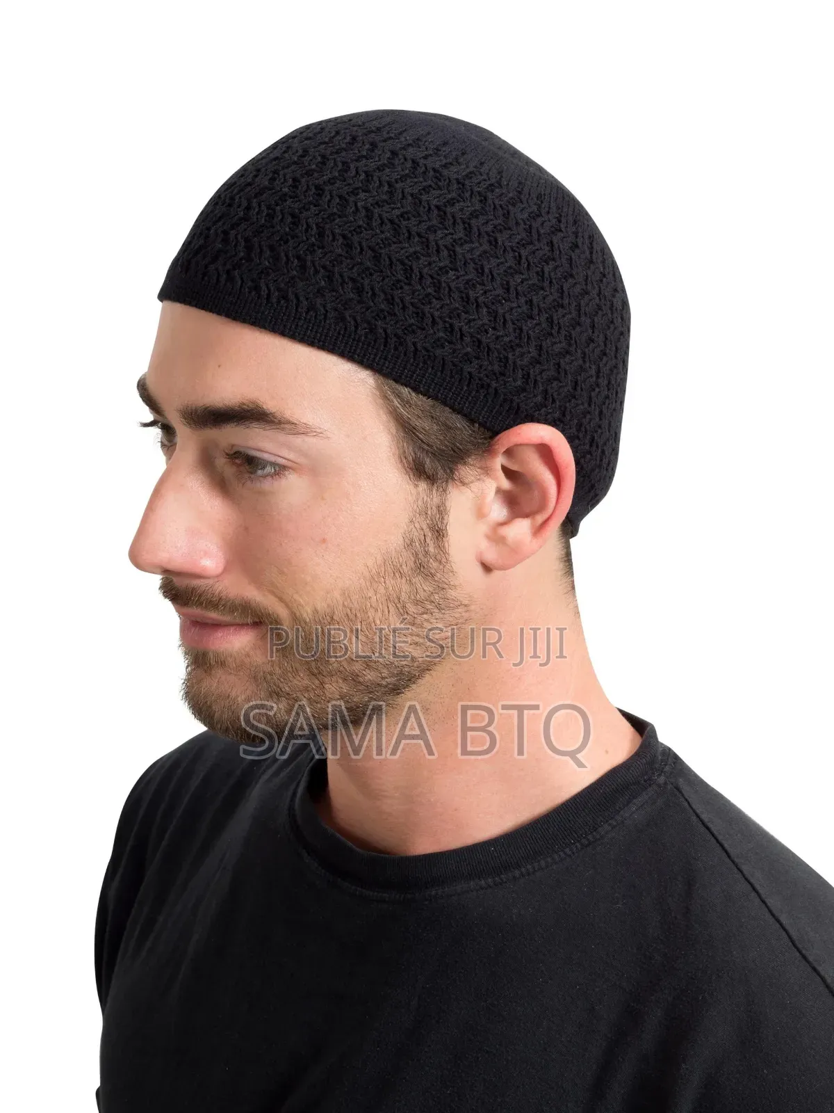 Bonnet Musulman Rayé (Kufi) –