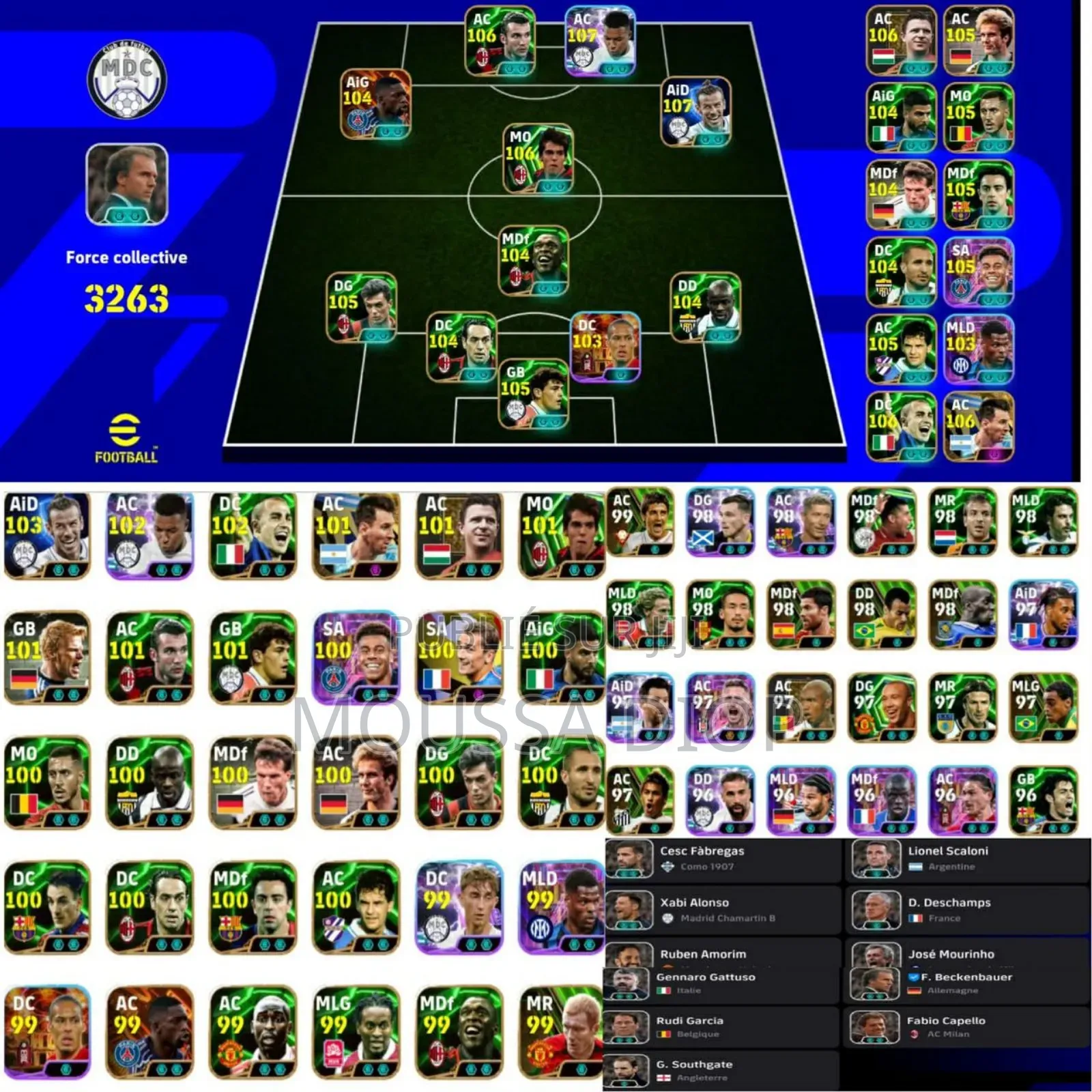 Urgent : Compte Efootball Full Boosté Avec Dembelé Et Ruminniger