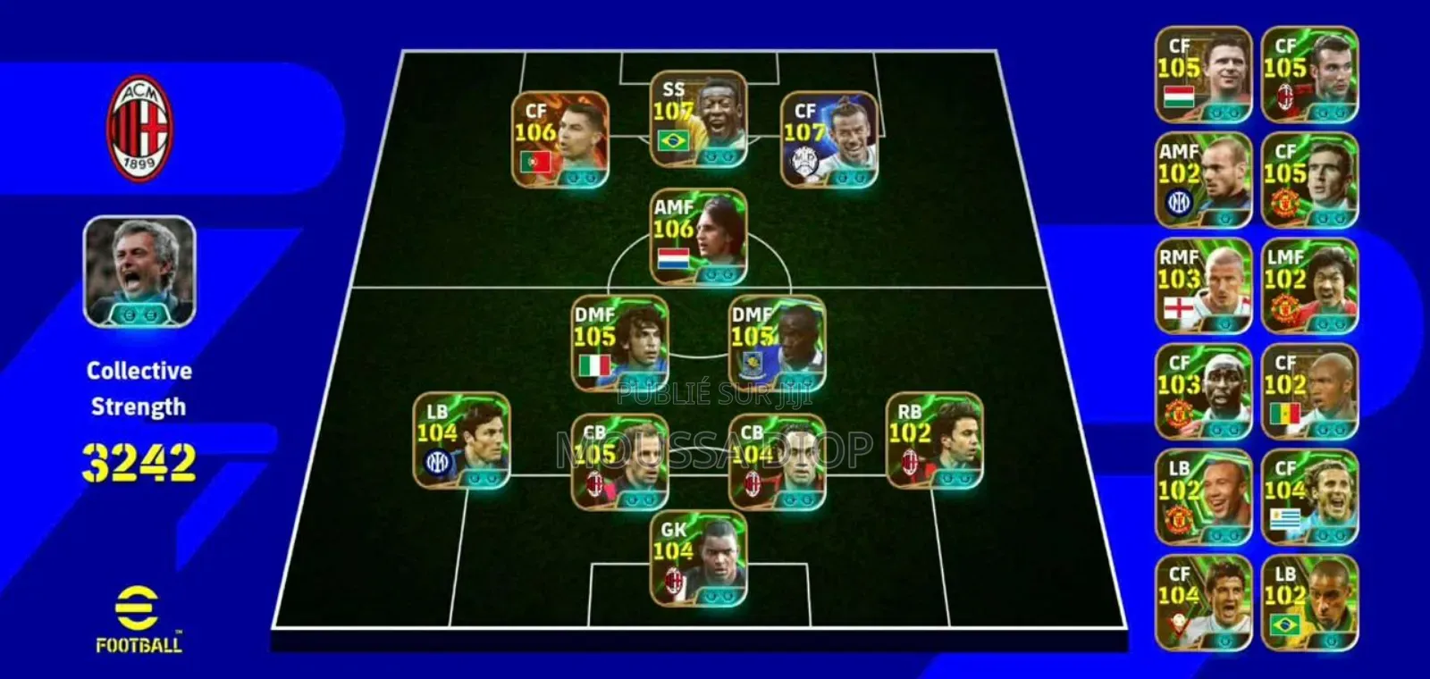 Compte Efootball Rare : Anciennes Cartes Collector Disponibles.