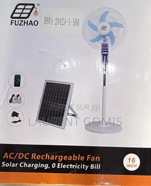 Ventilo Solaire + Commande Plaque Solaire 20w Autonomie 9h