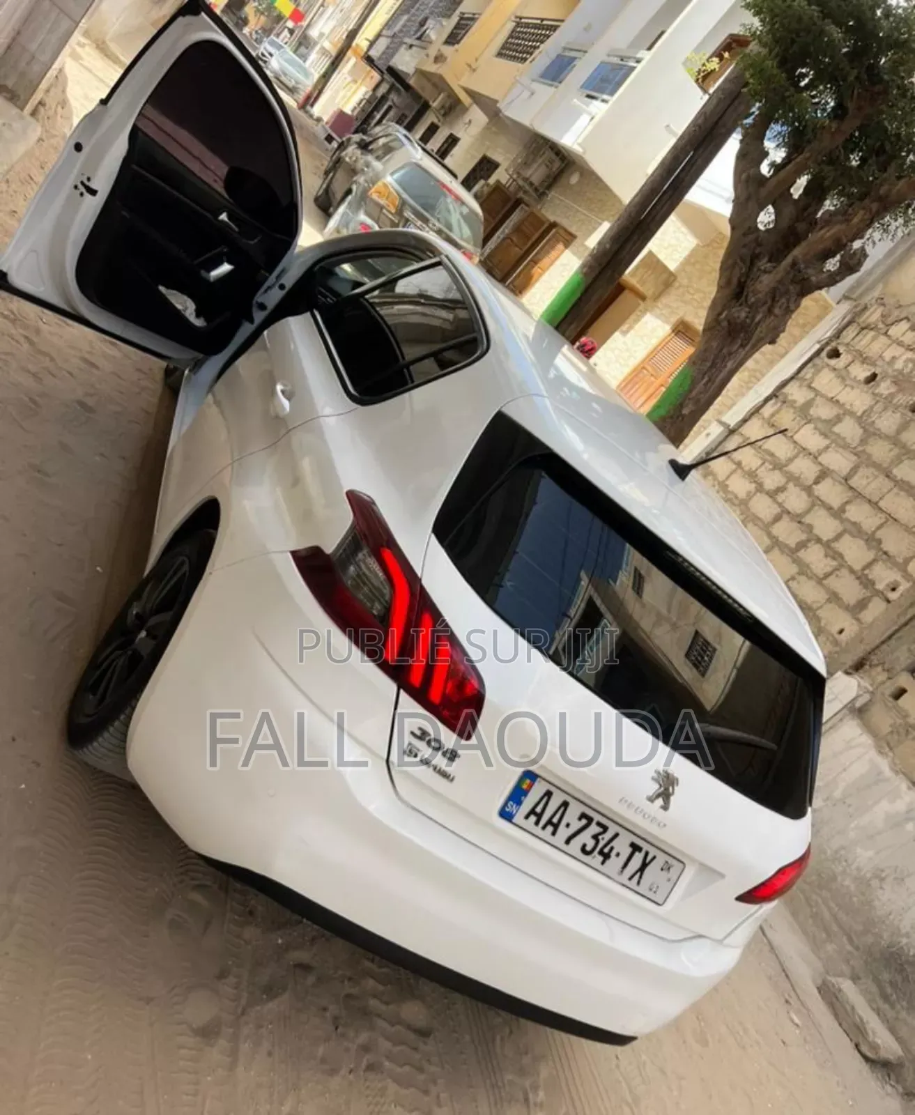 Peugeot 308 2019 Blanc