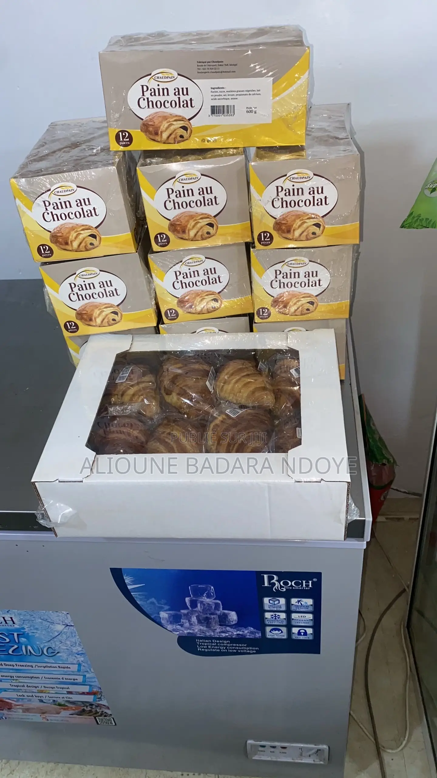 Viennoiseries Carton Croissant Beurre