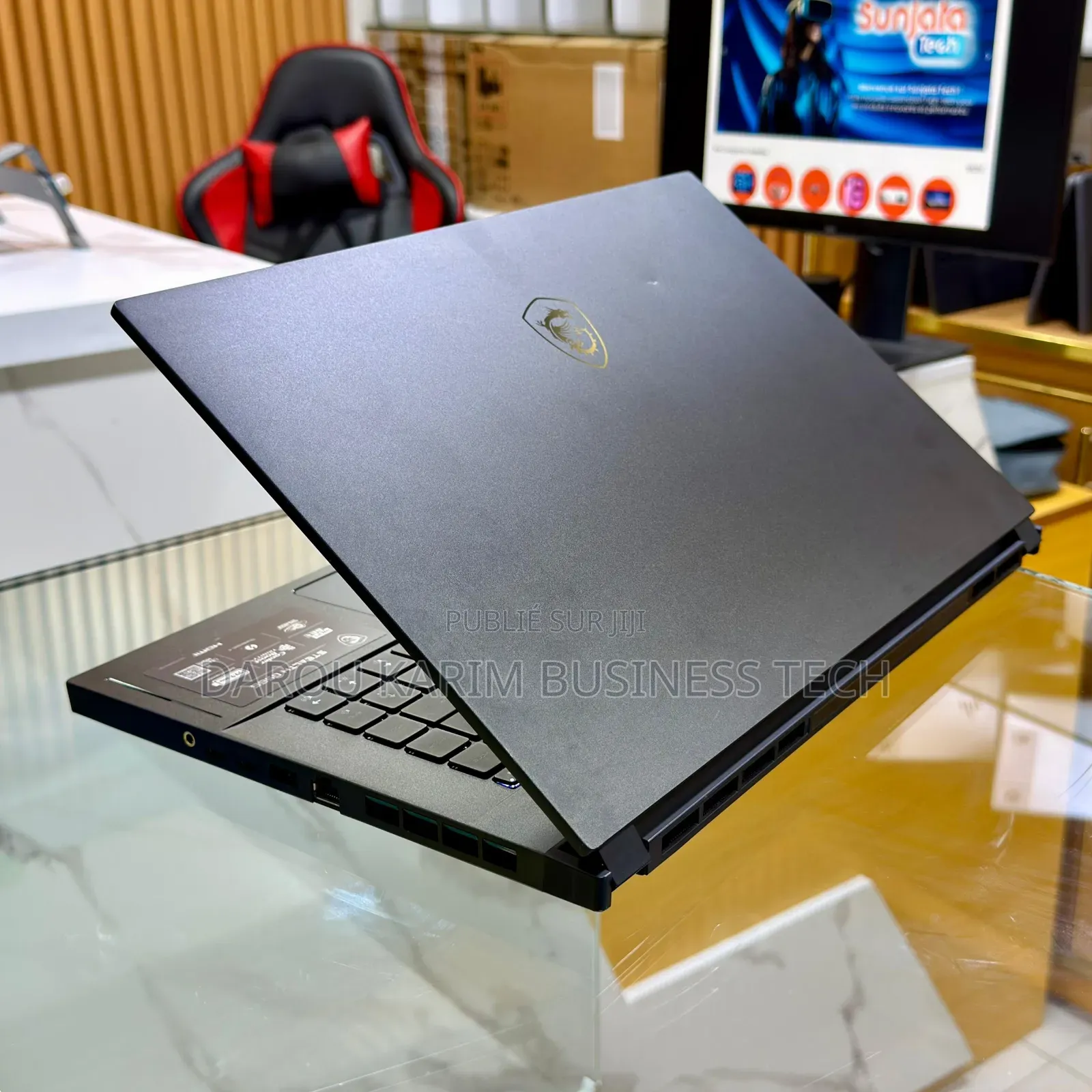 Nouveau MSI GS66 Stealth 12UHS 16GB Intel Core I7 SSD 512GB