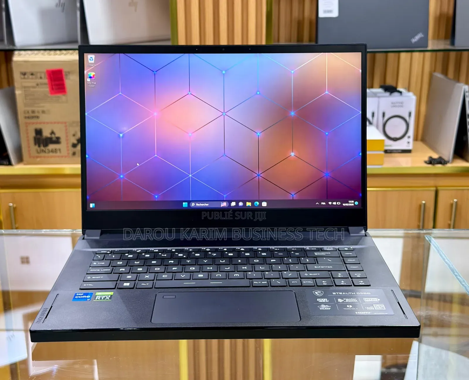 Nouveau MSI GS66 Stealth 12UHS 16GB Intel Core I7 SSD 512GB