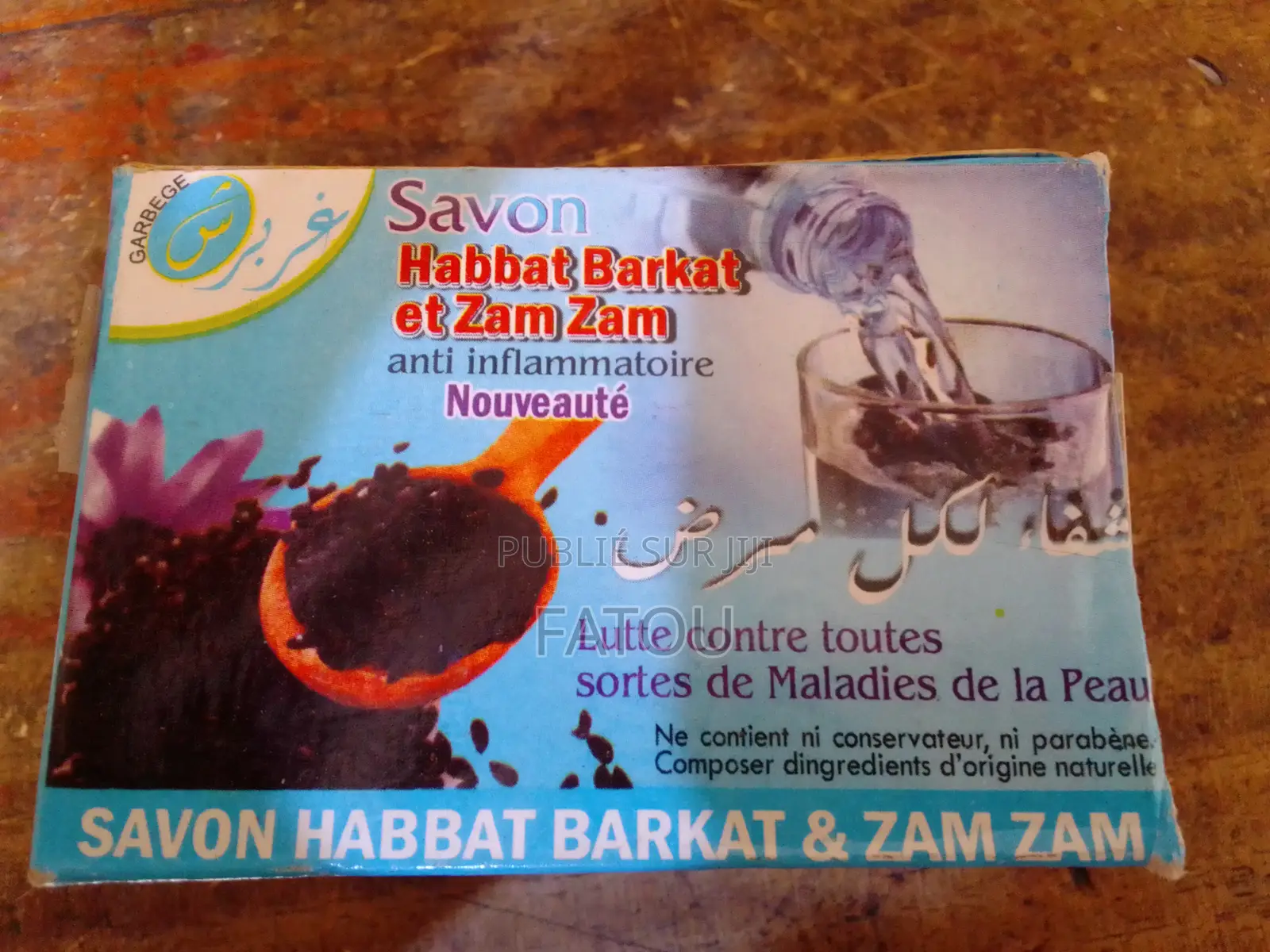 Savon Zamzam Et Habbat Barkat