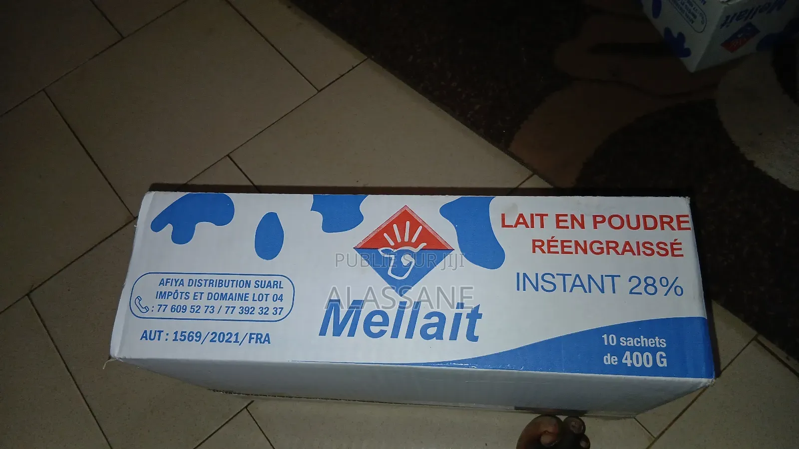 Vend Du Lait en Poudre Mellait