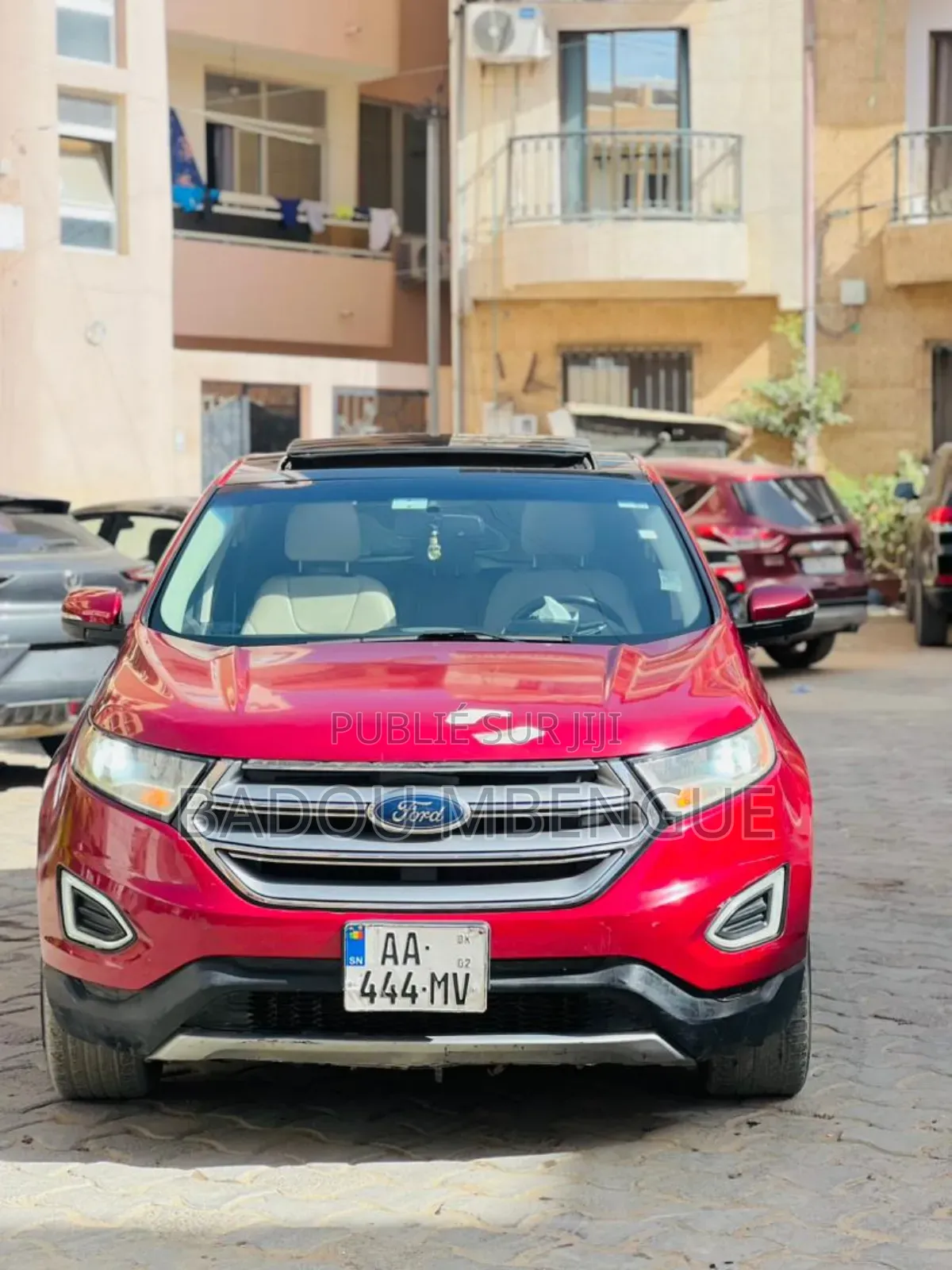 Ford Edge Titanium 4dr AWD 2017 Rouge