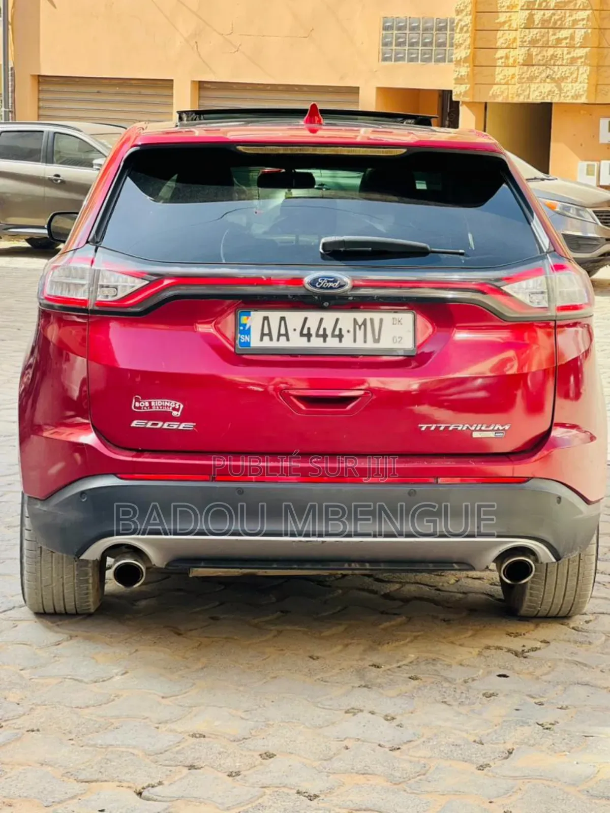 Ford Edge Titanium 4dr AWD 2017 Rouge