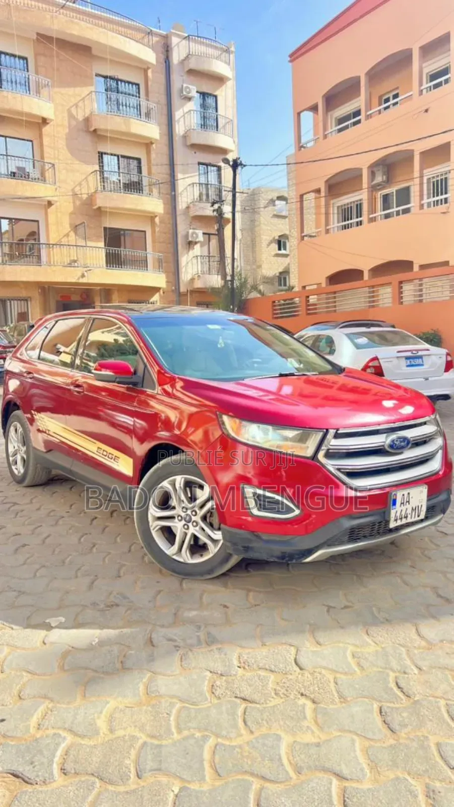 Ford Edge Titanium 4dr AWD 2017 Rouge