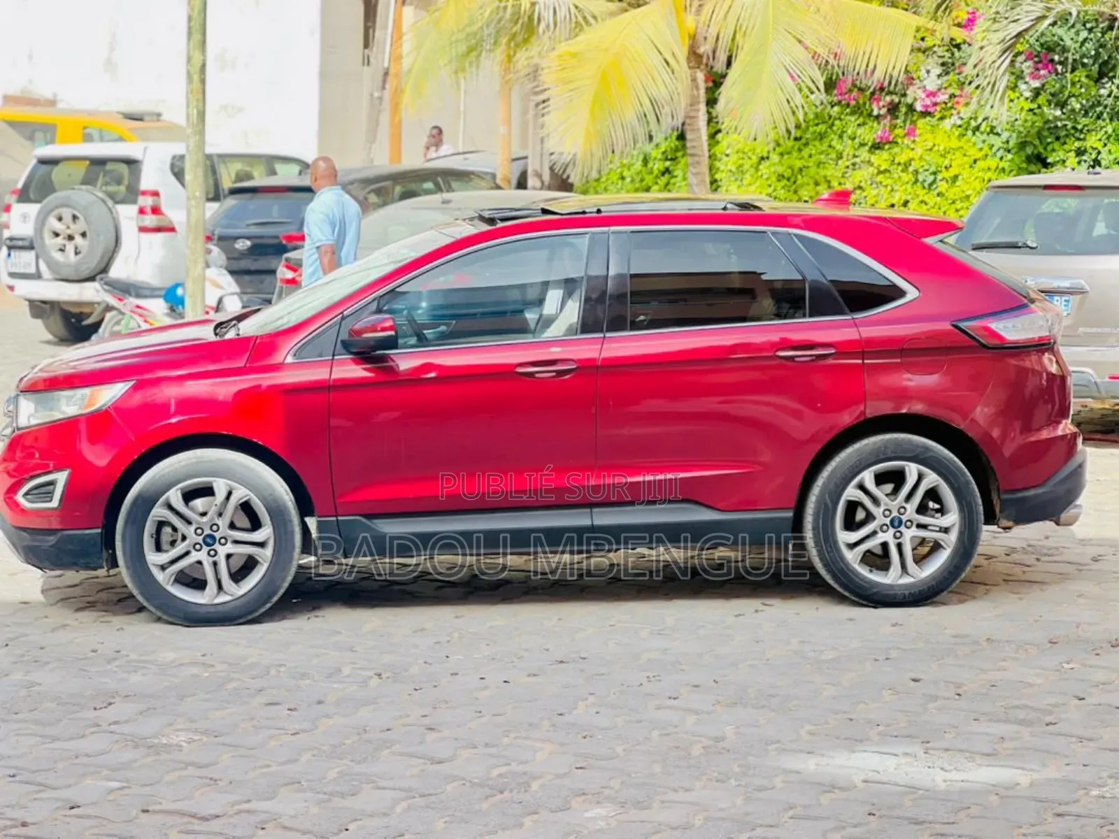 Ford Edge Titanium 4dr AWD 2017 Rouge