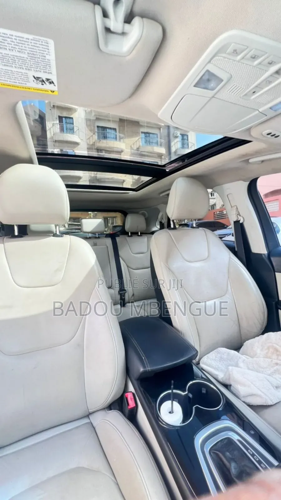 Ford Edge Titanium 4dr AWD 2017 Rouge