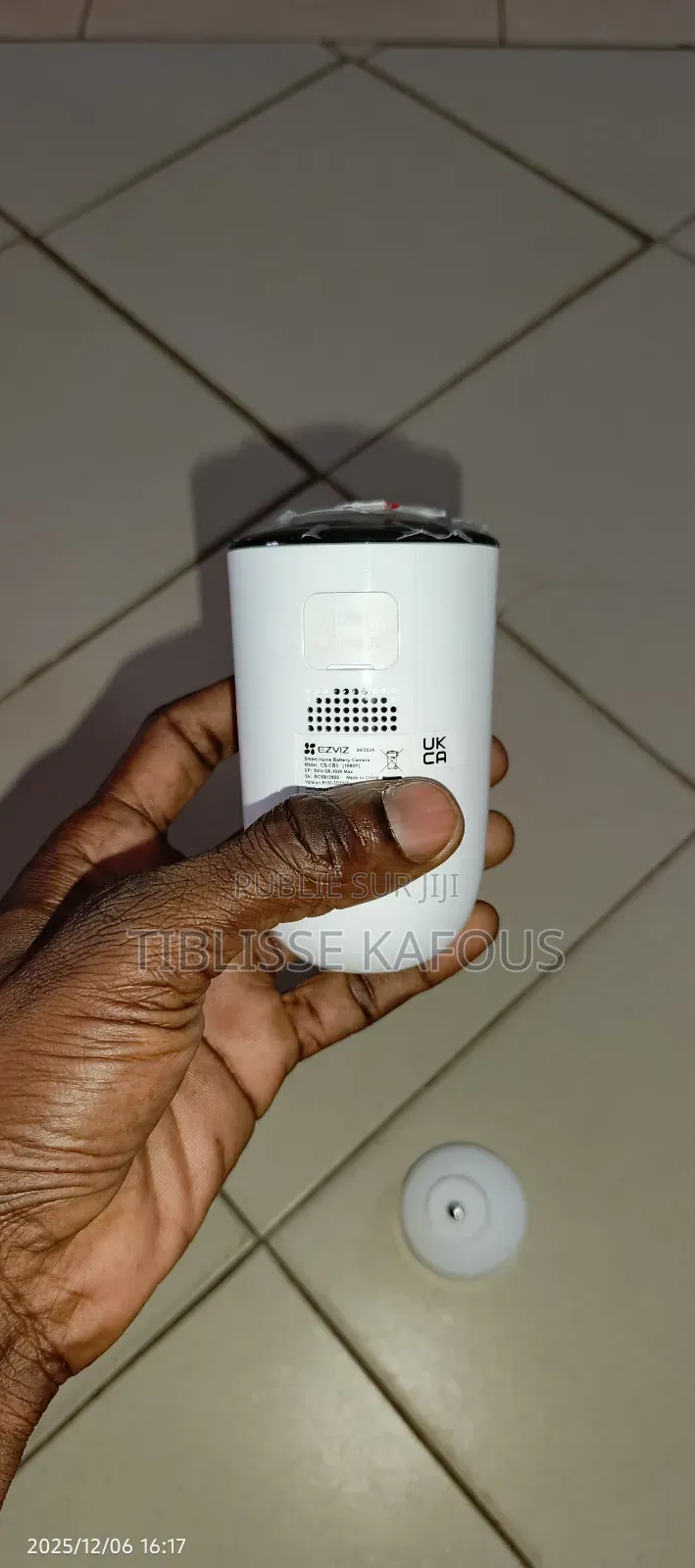 Caméra Batterie Cb3 Rechargeable