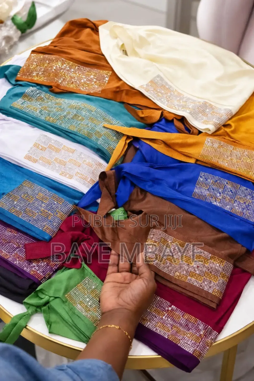 Voile Cagoule Strass