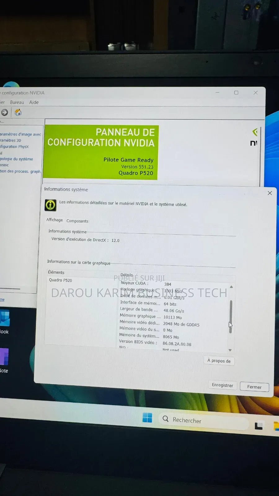 Nouveau Lenovo ThinkPad P53 16GB Intel Core I7 SSD 256GB