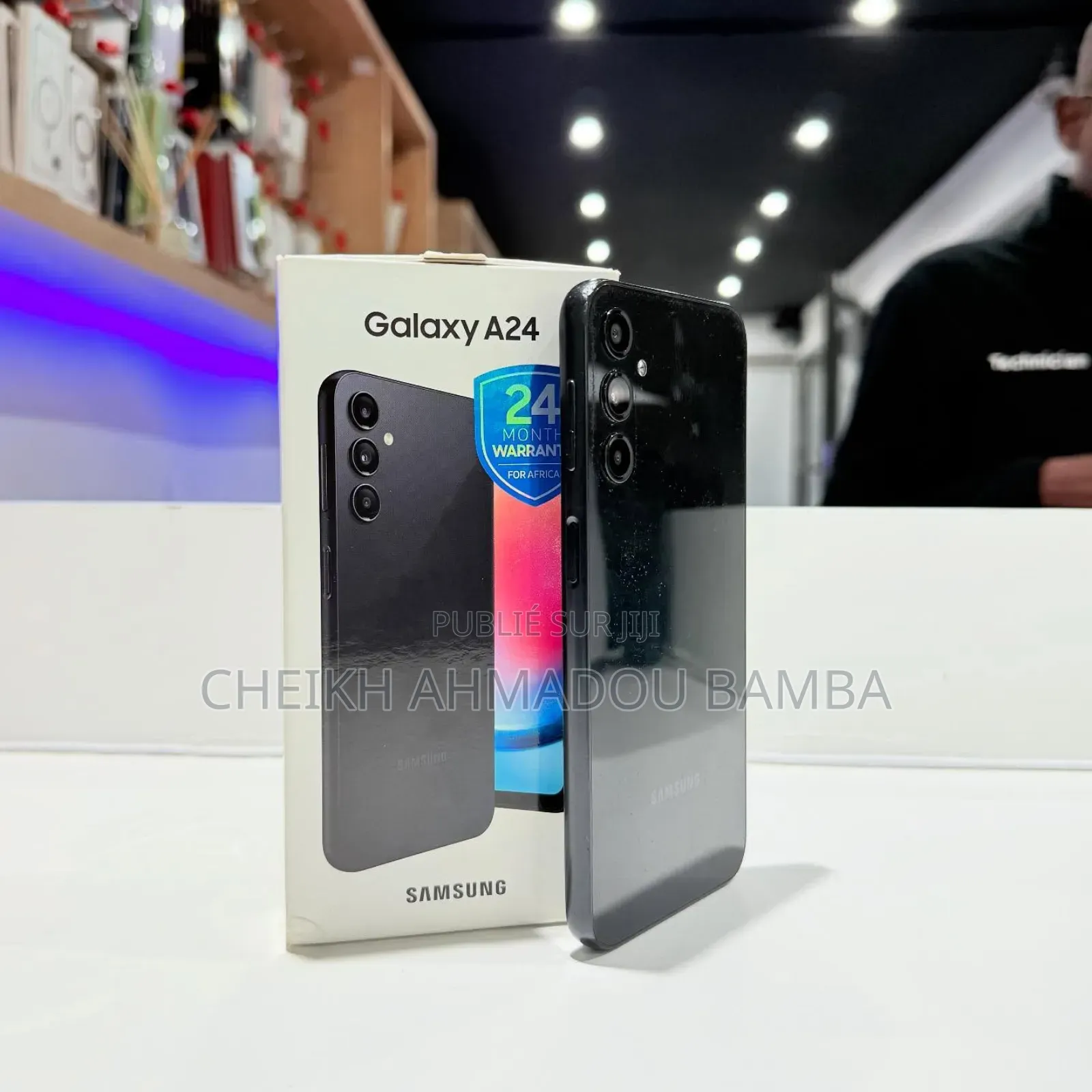 Nouveau Samsung Galaxy A24 128 GB Noir