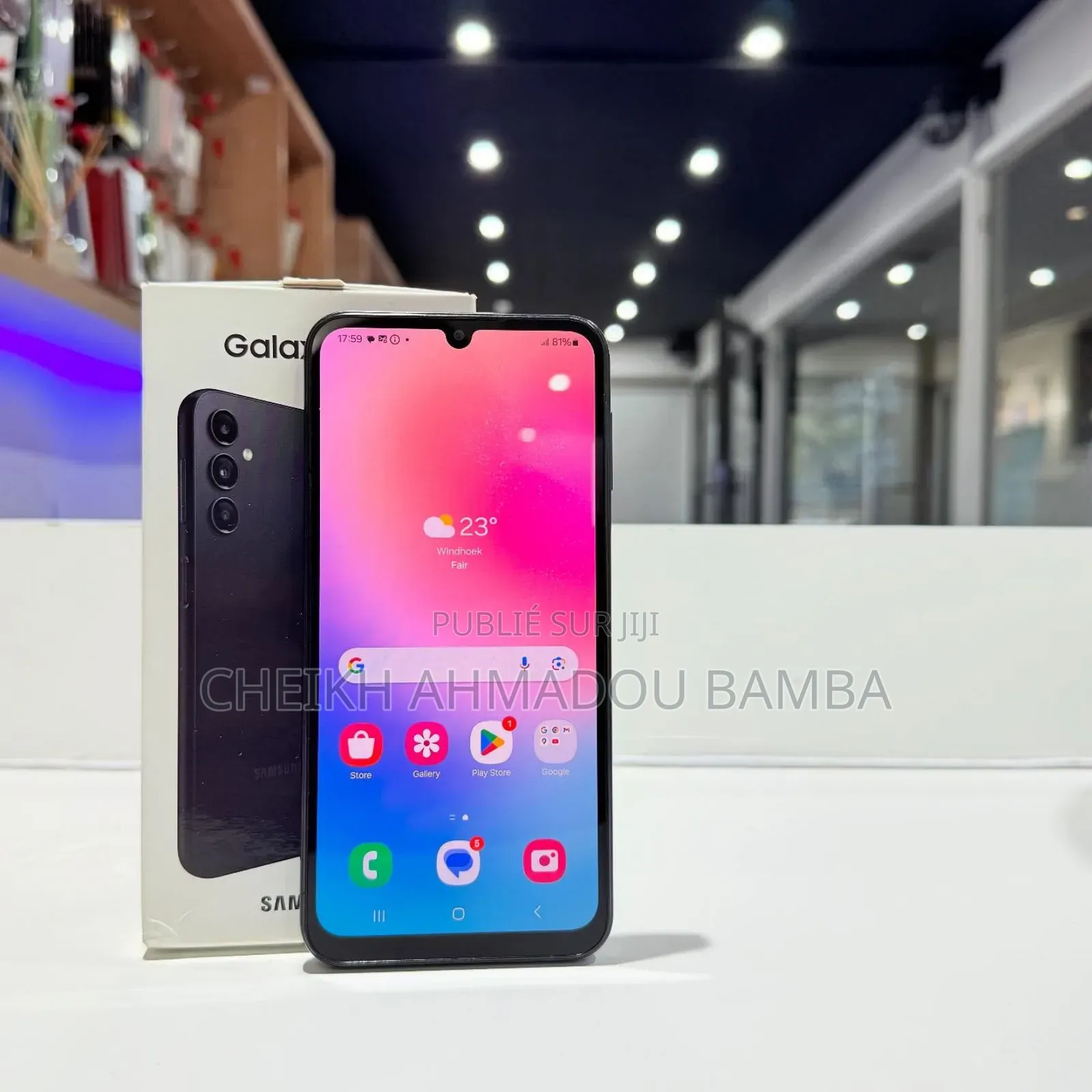 Nouveau Samsung Galaxy A24 128 GB Noir