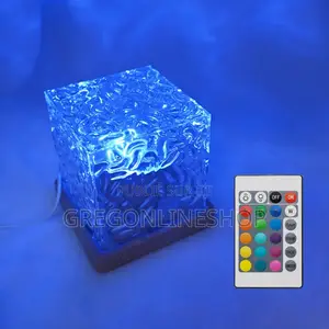 Lampe Led D’Ambiance Rechargeable – Multicolore Avec Télécommande