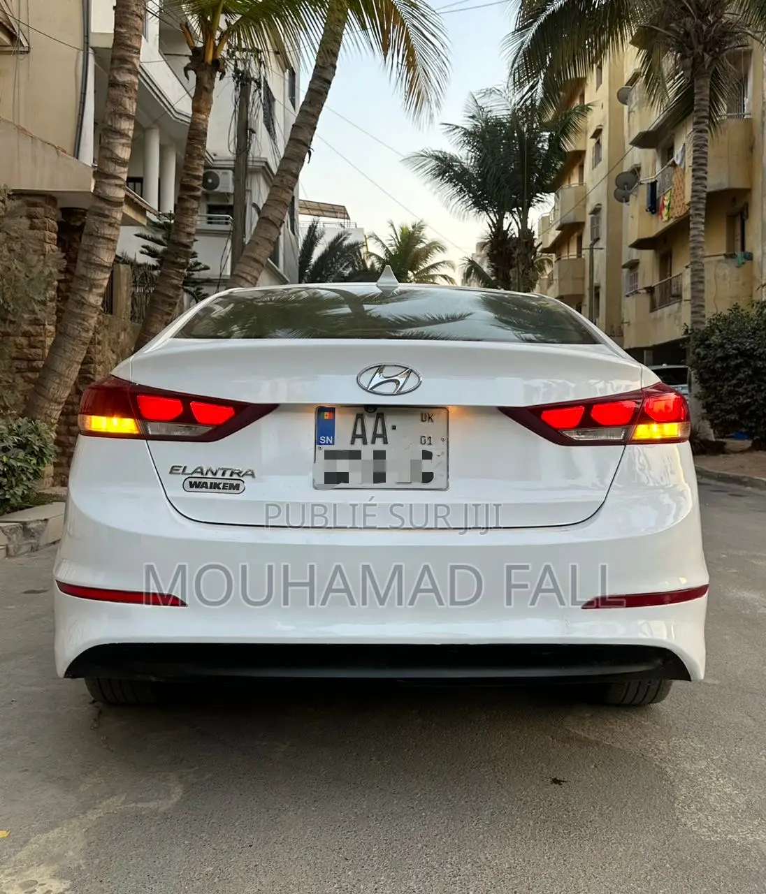 Hyundai Elantra ECO 2018 Blanc