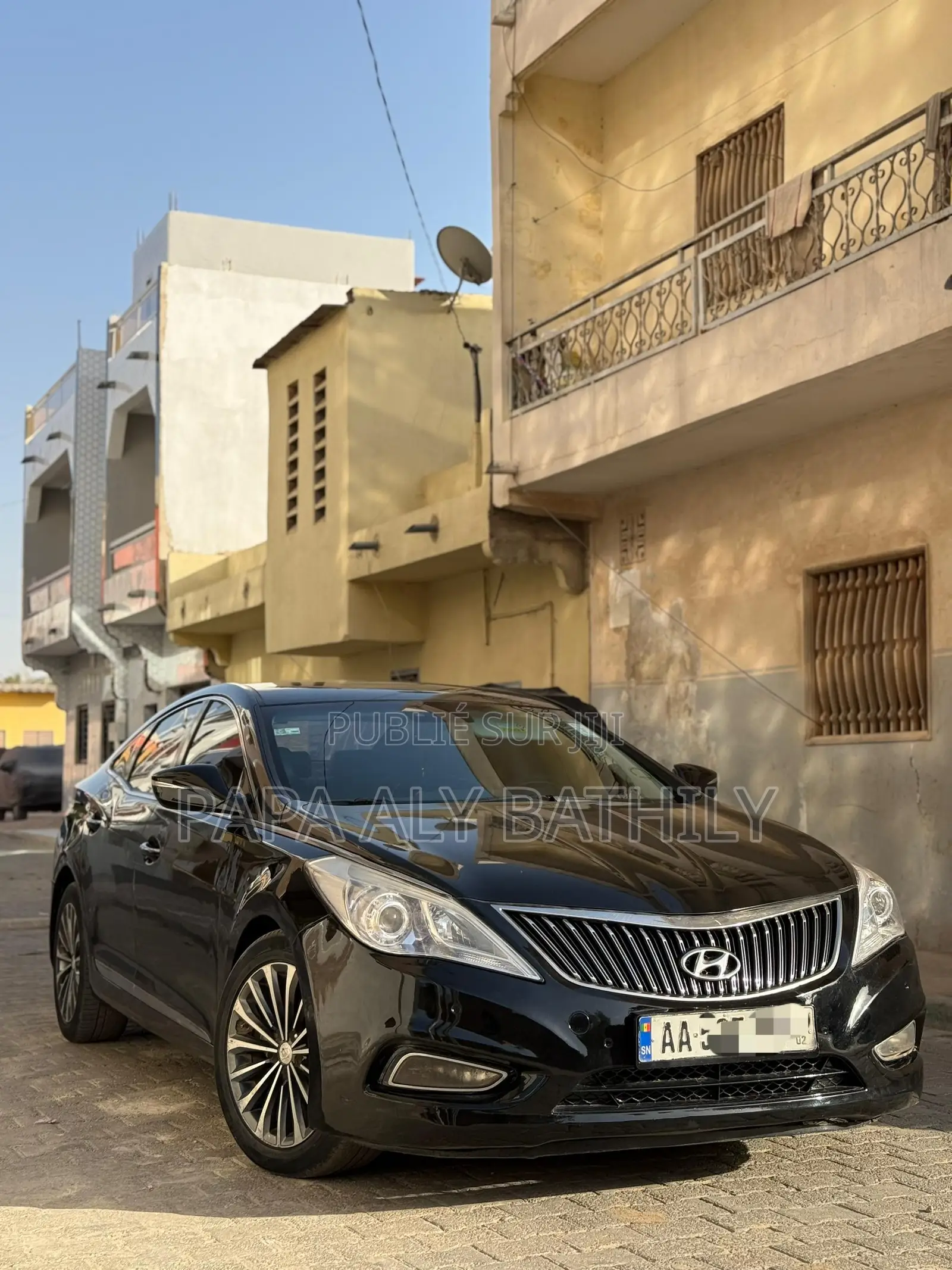 Hyundai Grandeur 2014 Noir