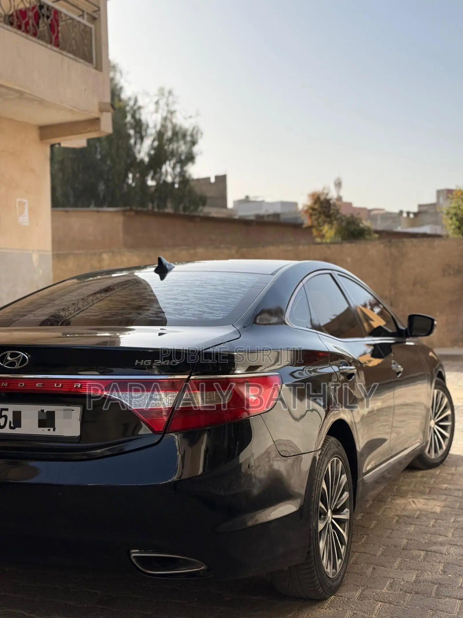 Hyundai Grandeur 2014 Noir