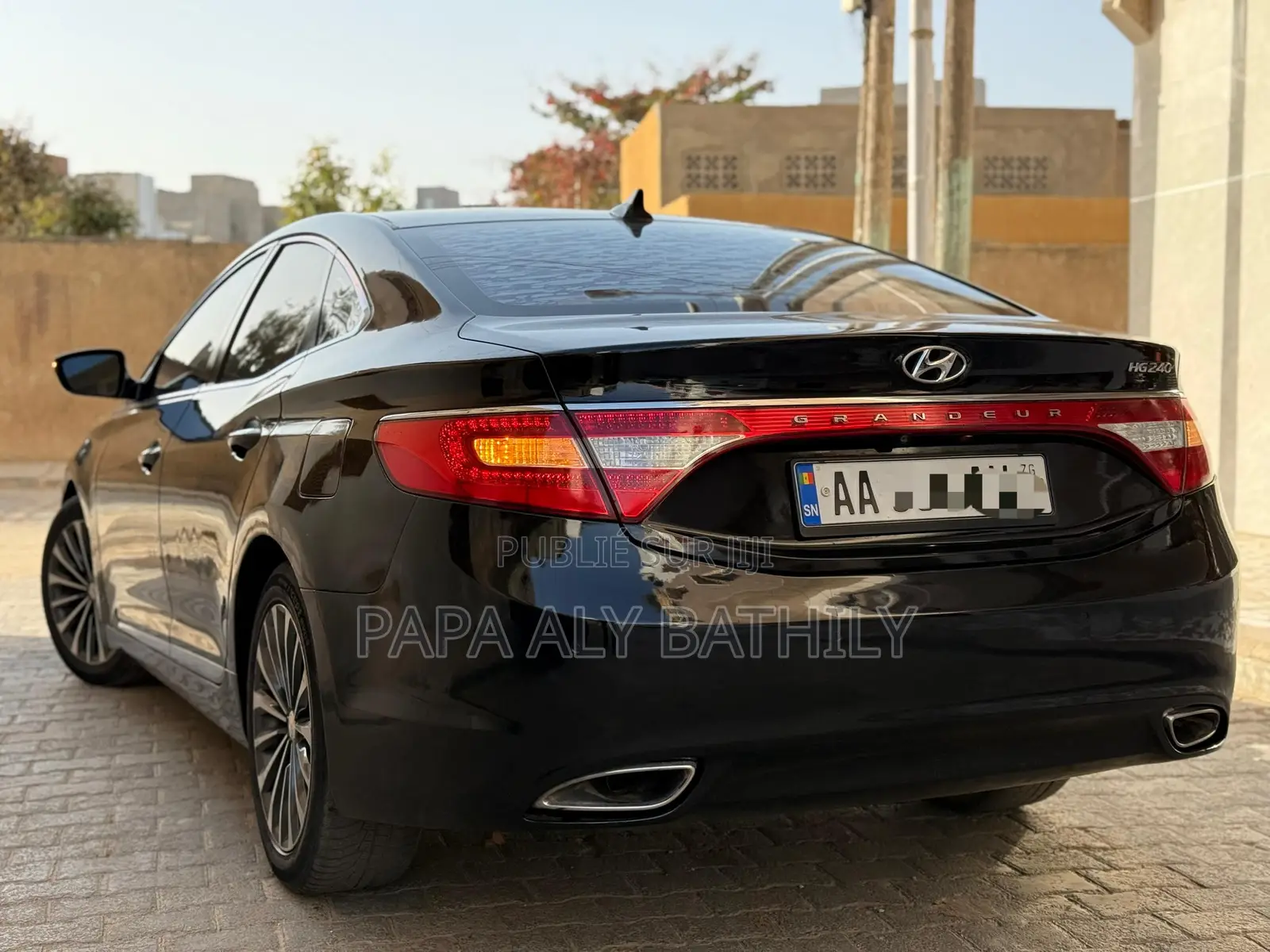 Hyundai Grandeur 2014 Noir