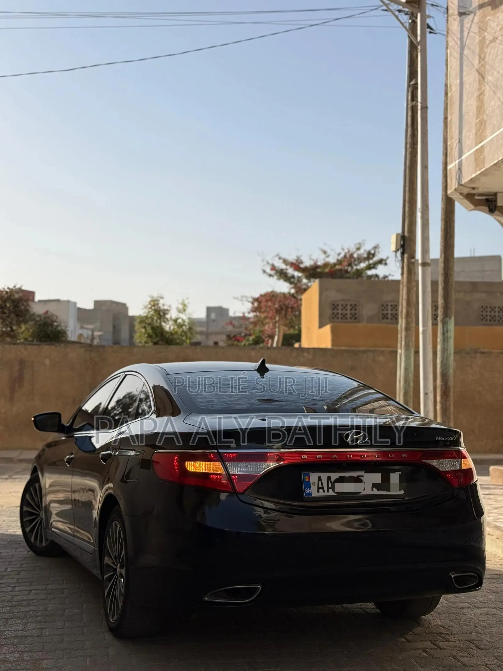 Hyundai Grandeur 2014 Noir