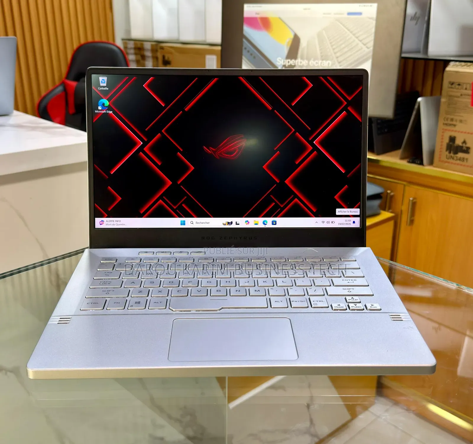 Nouveau Asus ROG Zephyrus G14 16GB AMD Ryzen 9 SSD 1T