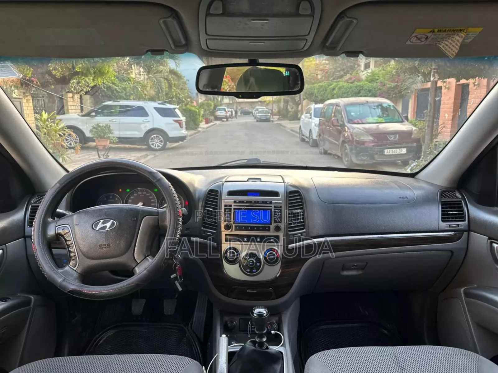 Hyundai Santa Fe 2012 Noir