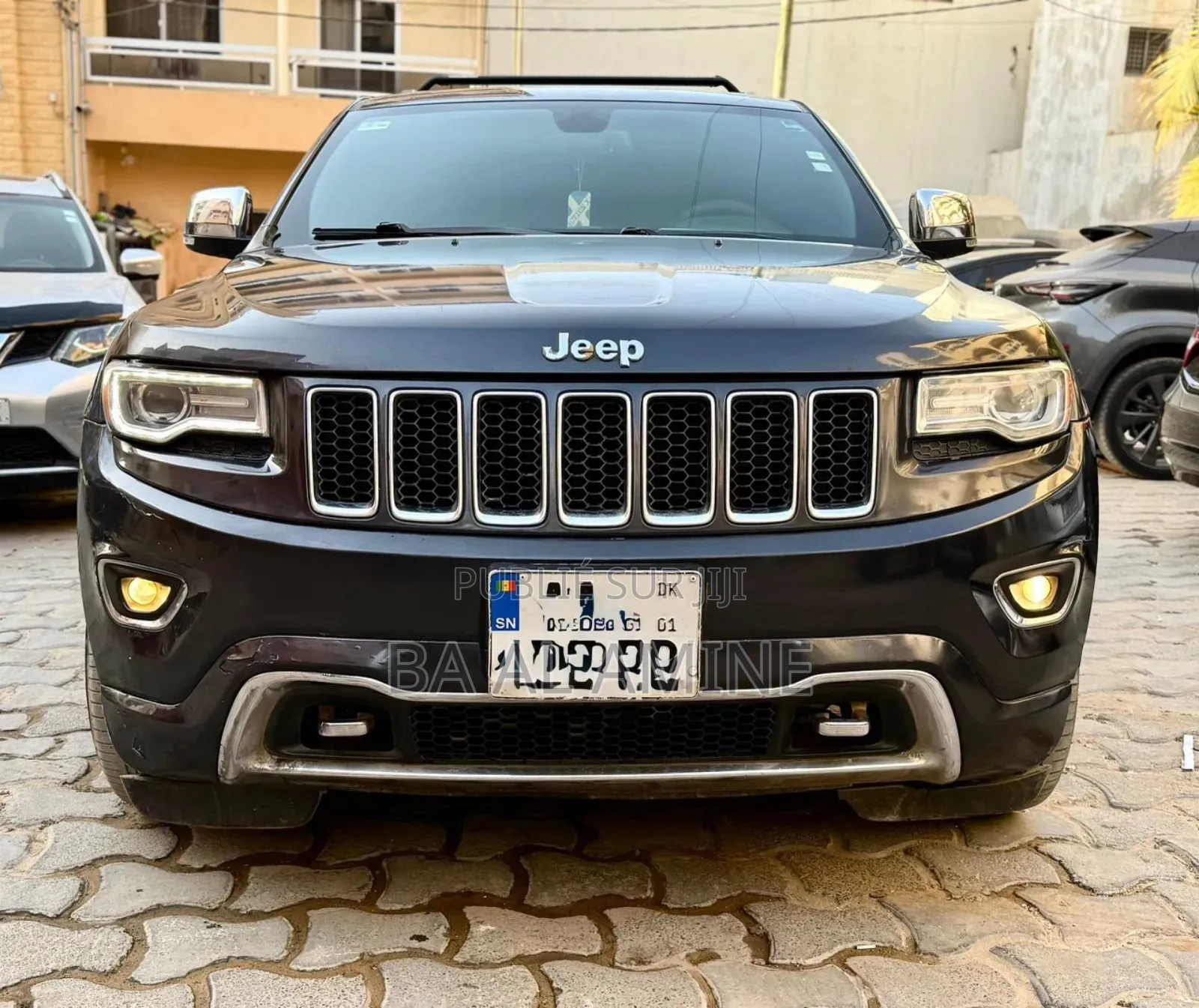 Jeep Grand Cherokee Overland 4dr SUV 4WD (3.6L 6cyl 8A) 2015 Noir