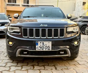 Jeep Grand Cherokee Overland 4dr SUV 4WD (3.6L 6cyl 8A) 2015 Noir