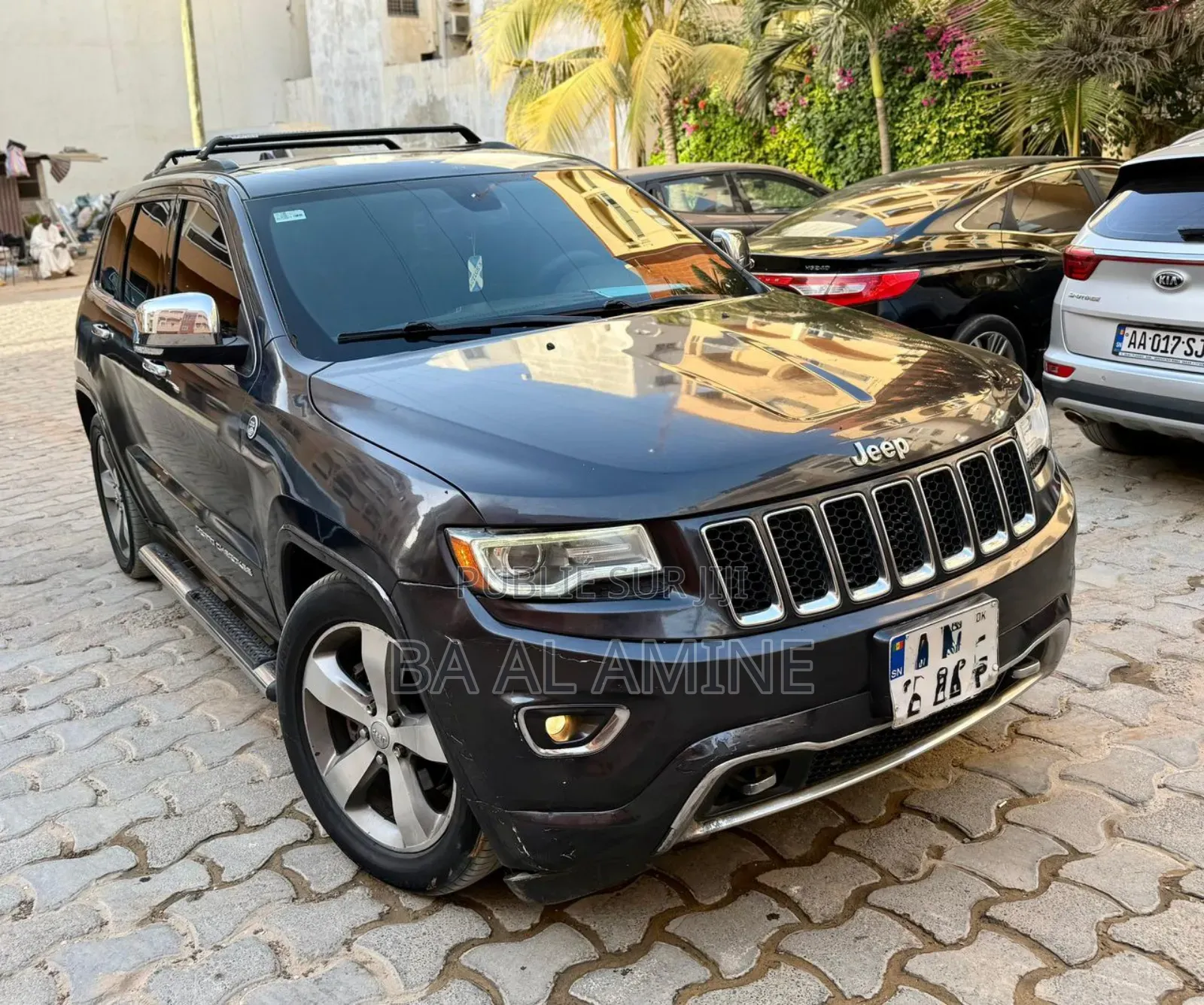 Jeep Grand Cherokee Overland 4dr SUV 4WD (3.6L 6cyl 8A) 2015 Noir
