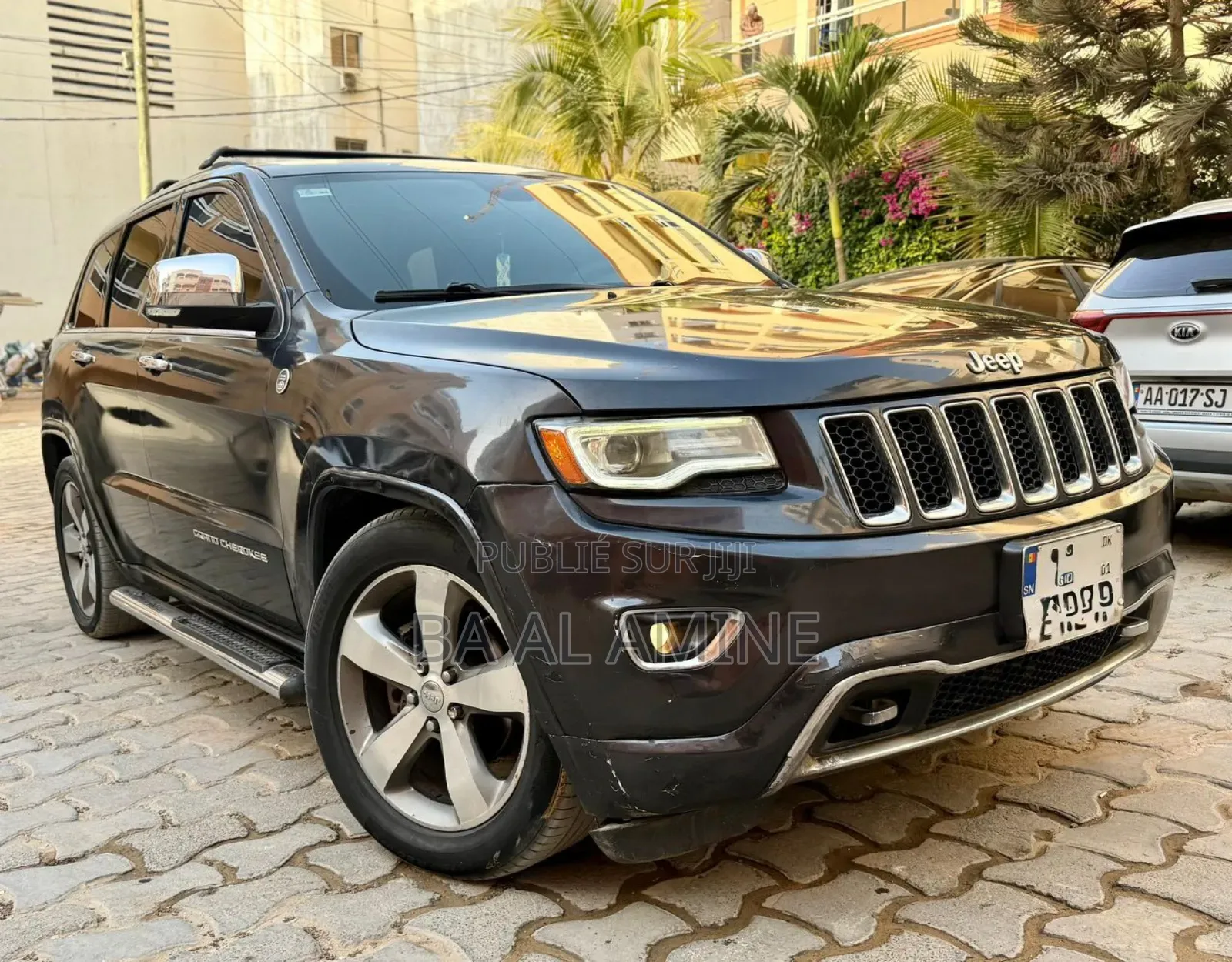 Jeep Grand Cherokee Overland 4dr SUV 4WD (3.6L 6cyl 8A) 2015 Noir
