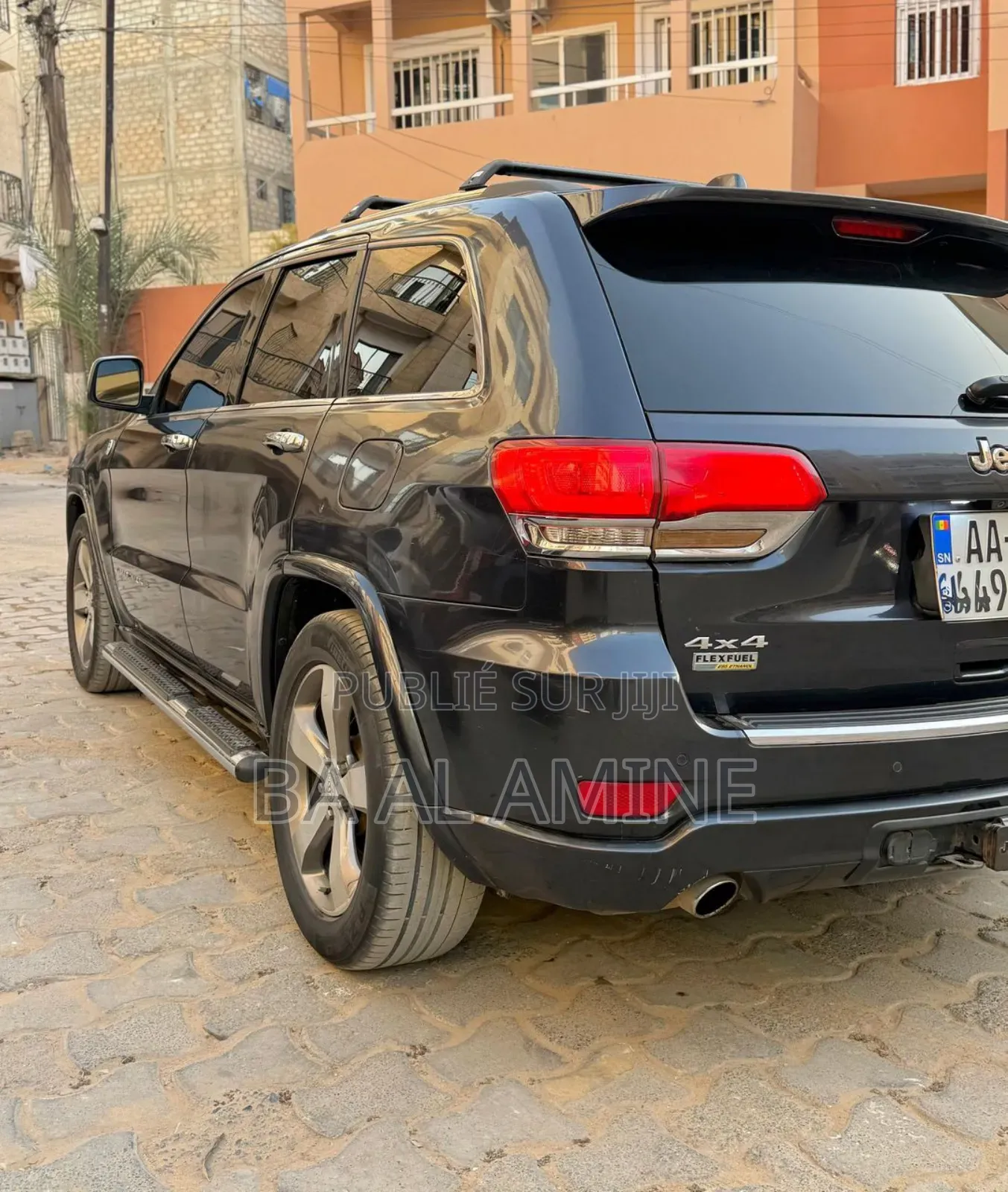 Jeep Grand Cherokee Overland 4dr SUV 4WD (3.6L 6cyl 8A) 2015 Noir