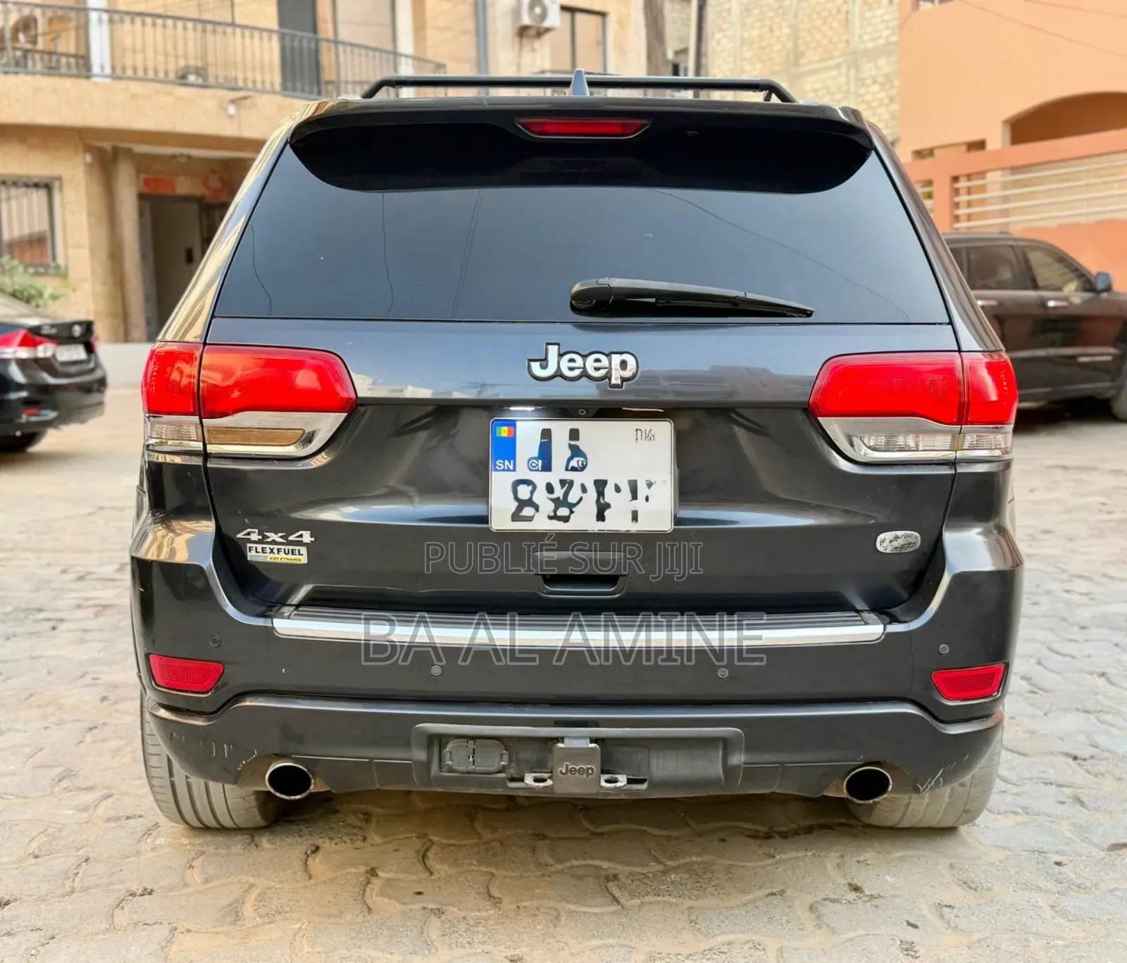 Jeep Grand Cherokee Overland 4dr SUV 4WD (3.6L 6cyl 8A) 2015 Noir