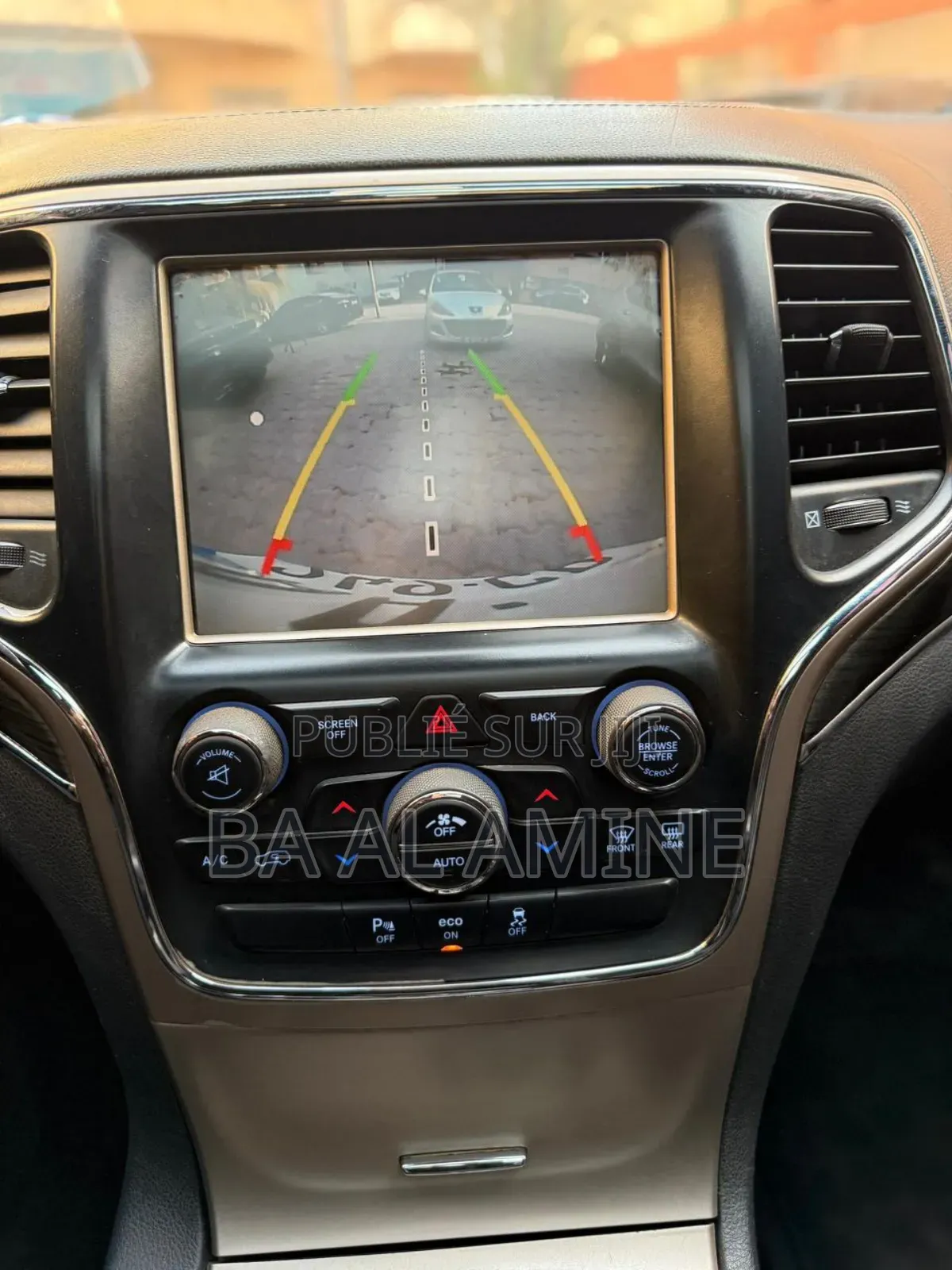 Jeep Grand Cherokee Overland 4dr SUV 4WD (3.6L 6cyl 8A) 2015 Noir