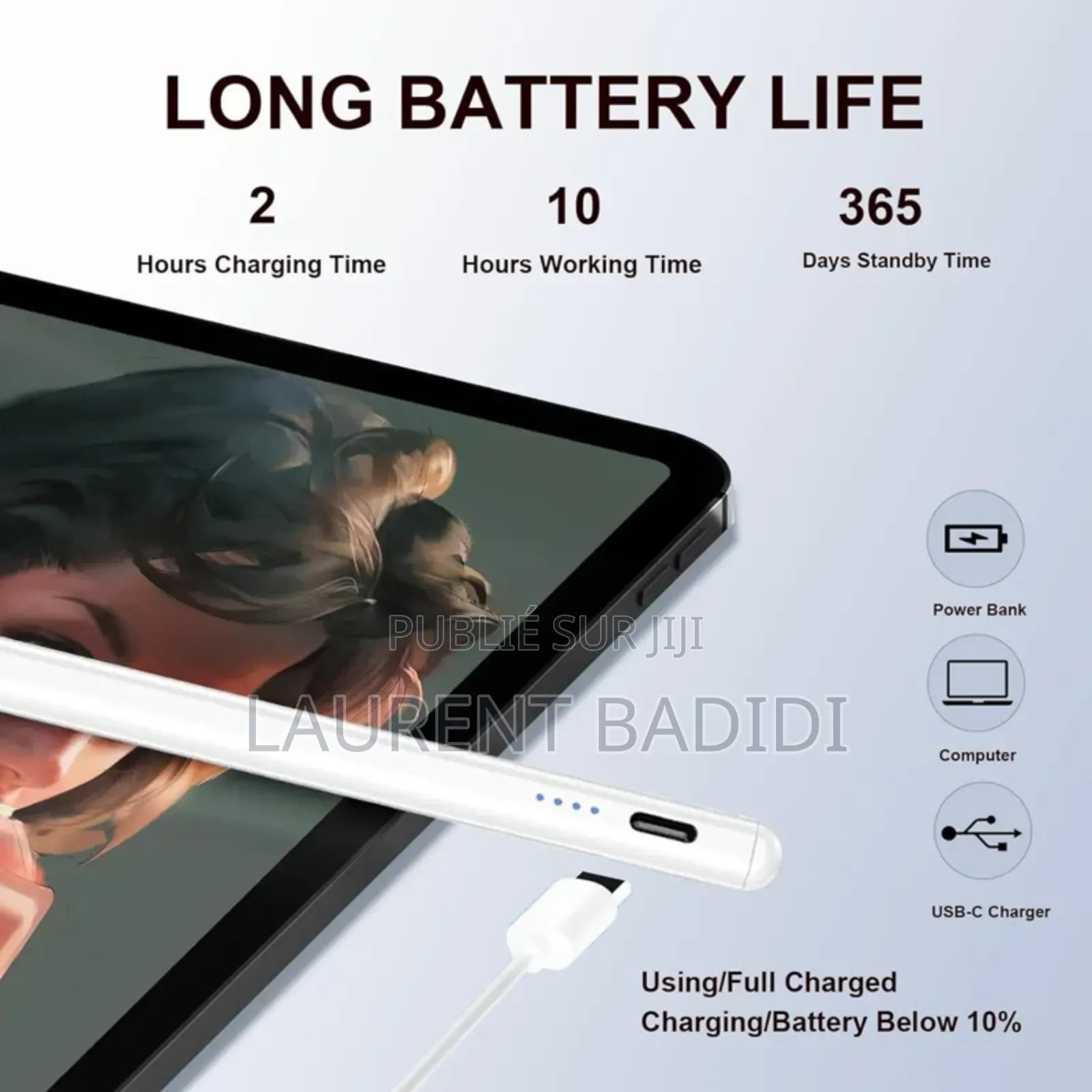 Stylus Pen - Stylet Universel Pour Tablette Et iPad