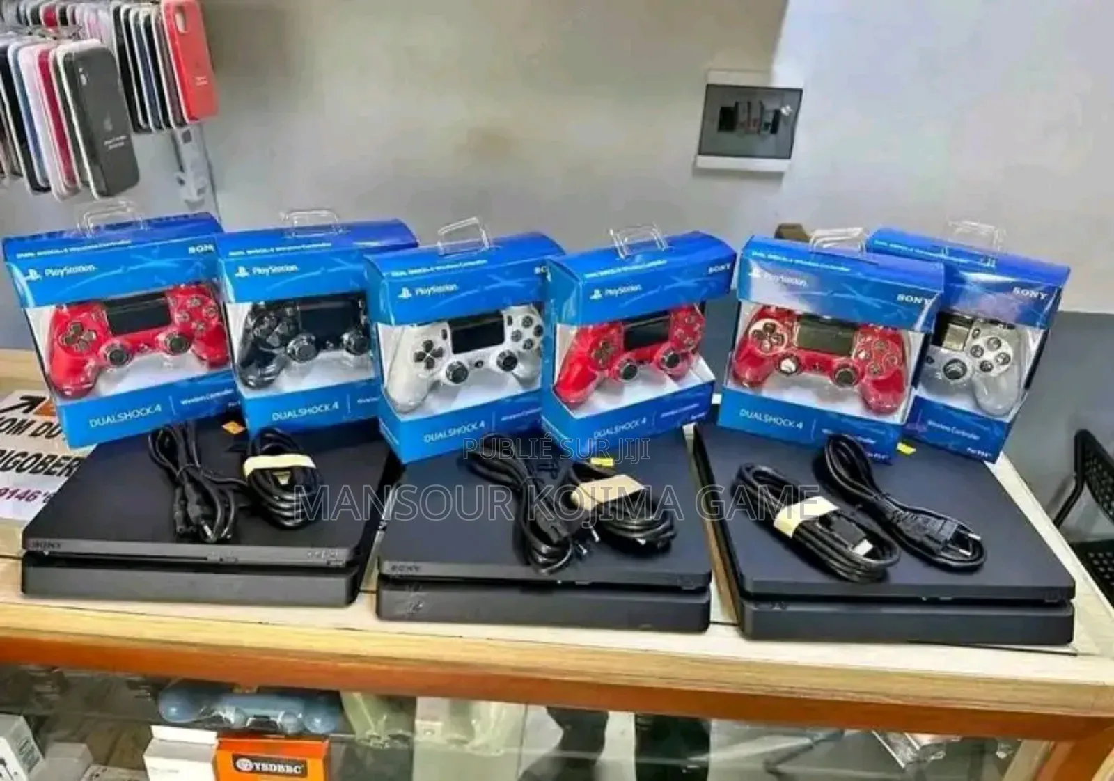 Ps4 Model Slim 8 Jeux Flaché