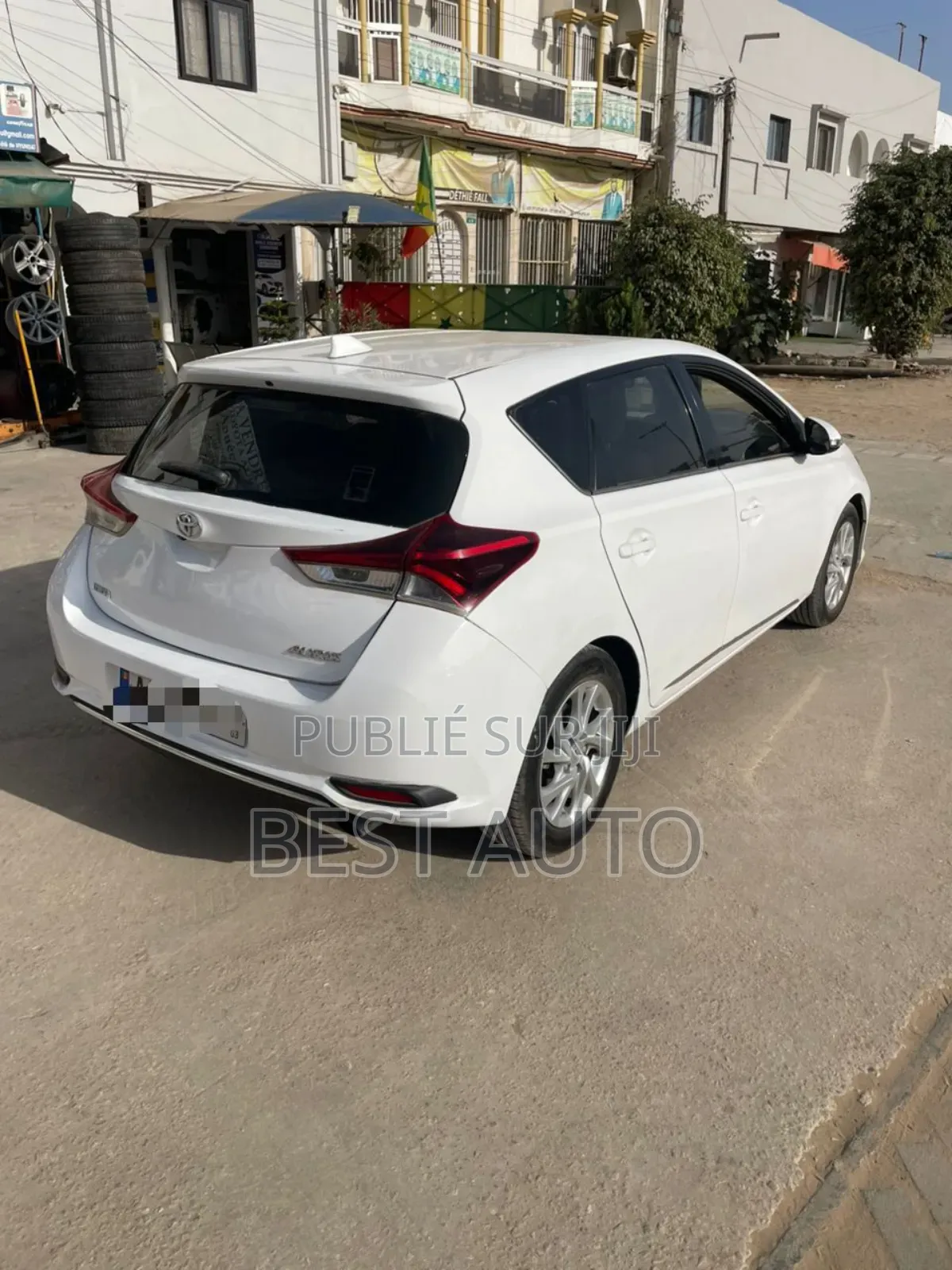 Toyota Auris 2016 Blanc