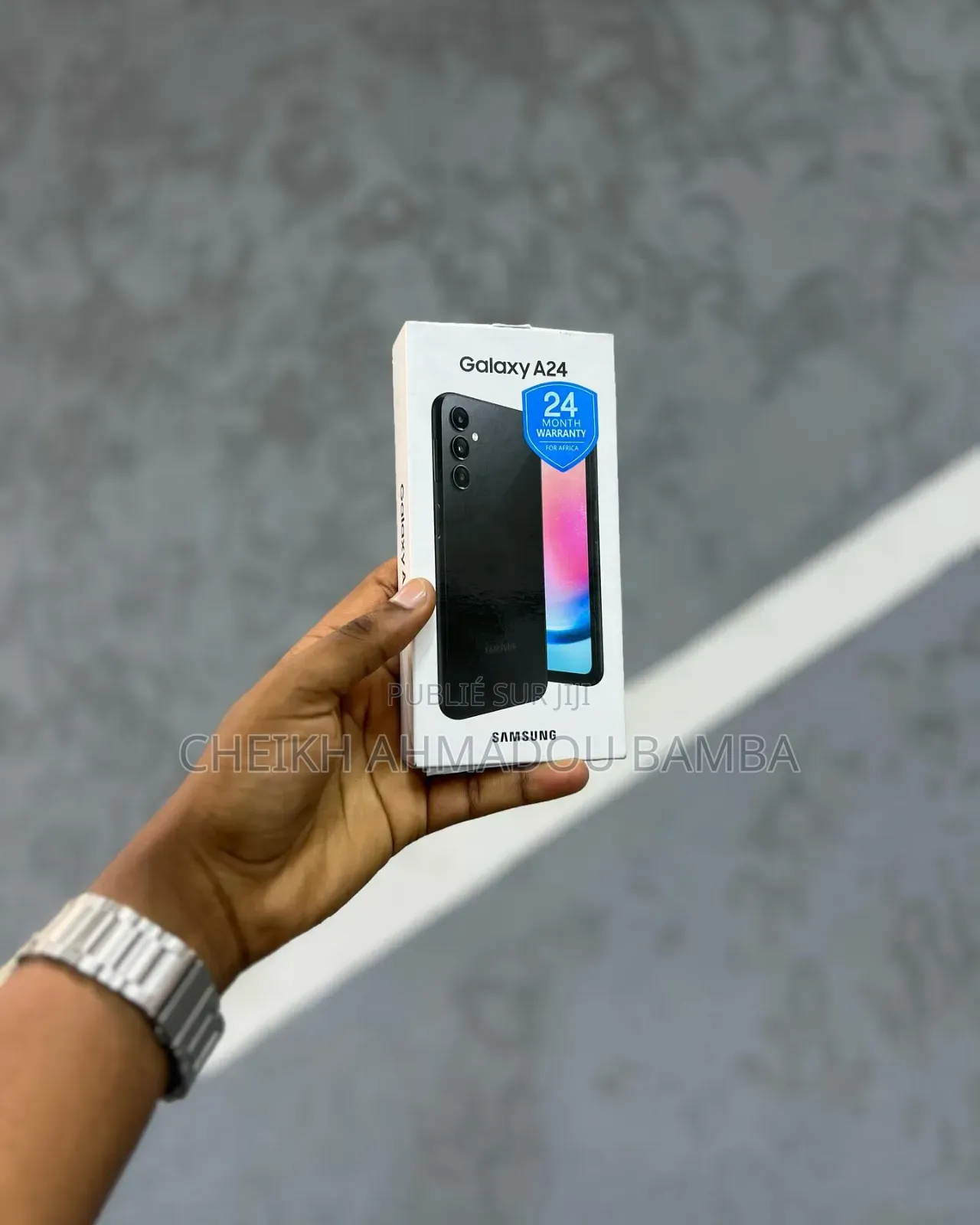 Nouveau Samsung Galaxy A24 128 GB Noir