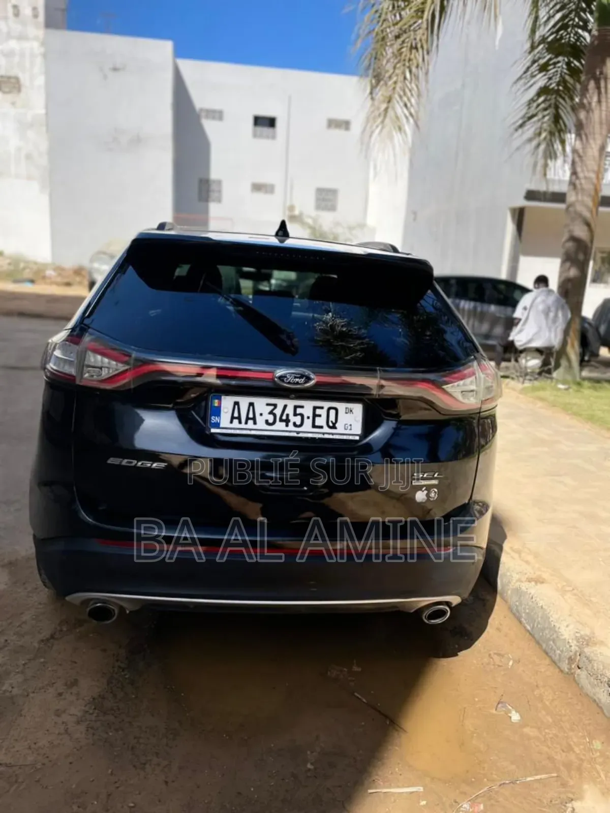 Ford Edge SEL 4dr SUV AWD (2.0L 4cyl Turbo 6A) 2015 Noir