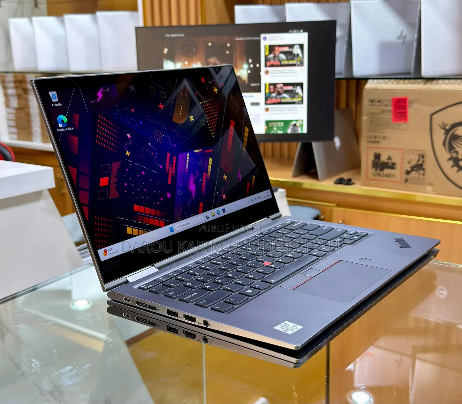 Nouveau Lenovo Thinkpad X1 Yoga 16GB Intel Core i7 SSD 256GB