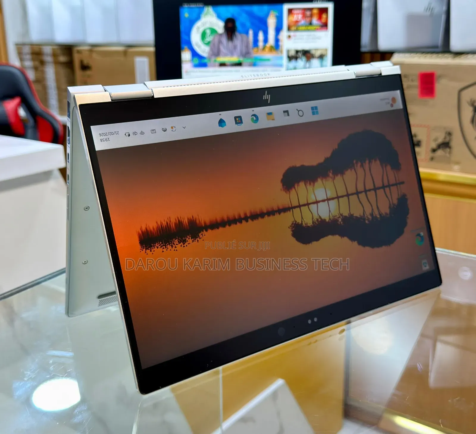 Nouveau HP EliteBook x360 1040 G5 16GB Intel Core i7 SSD 256GB