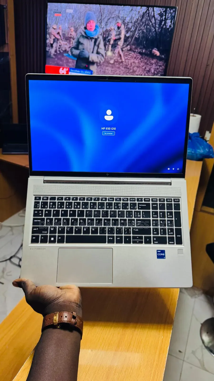 Nouveau Ordinateur portable HP 650 16GB Intel Core i7 SSD 512GB