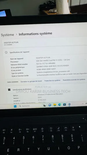 Nouveau Lenovo Thinkpad L14 16GB Intel Core i5 SSD 256GB