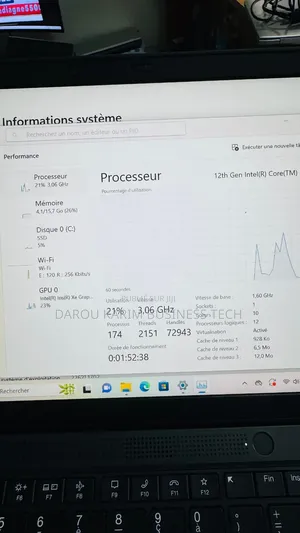 Nouveau Lenovo Thinkpad L14 16GB Intel Core i5 SSD 256GB