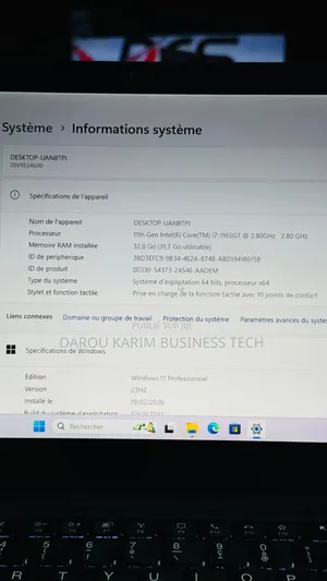 Nouveau Lenovo Thinkpad P14s 32GB Intel Core i7 SSD 512GB