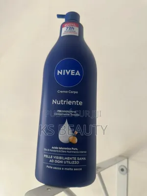 Nivea Crème Nourrissante Pour Le Corps 500 Ml, Crème Hydratante 72 H