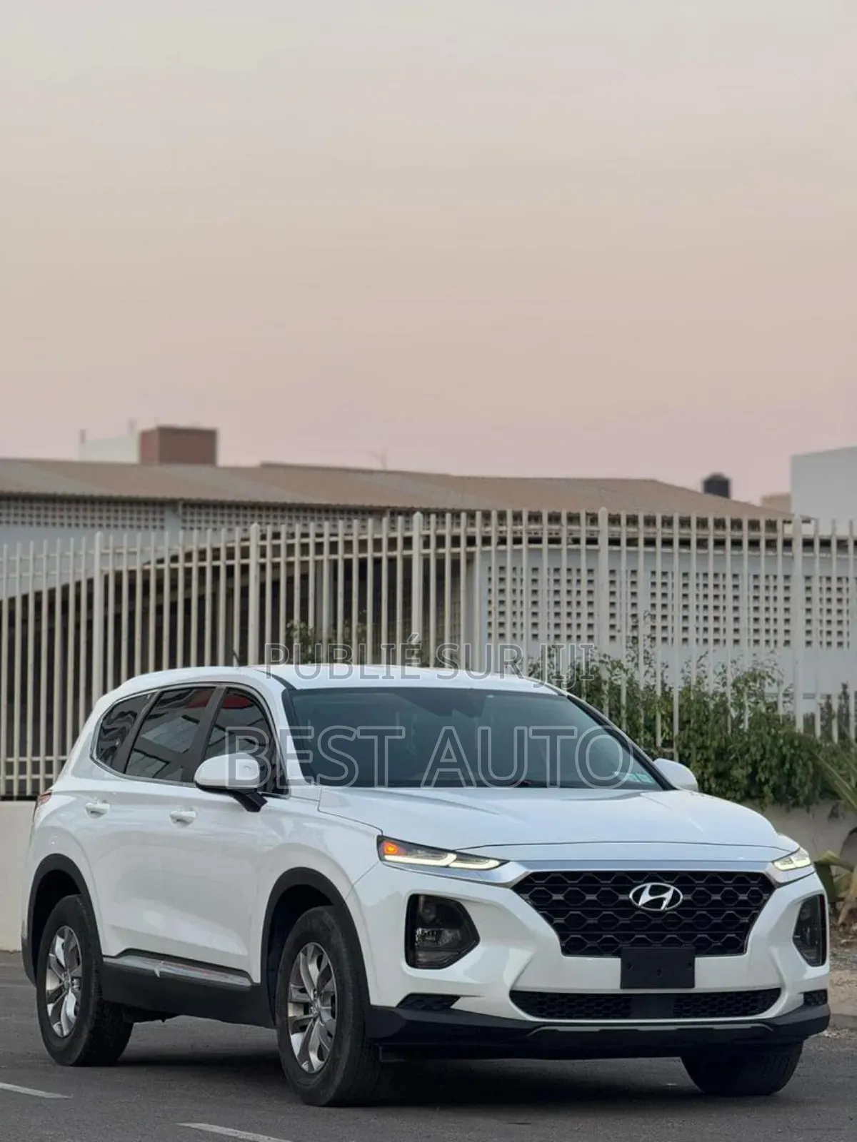Hyundai Santa Fe 2019 Blanc