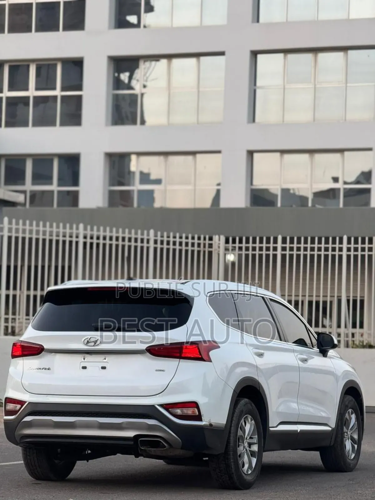 Hyundai Santa Fe 2019 Blanc